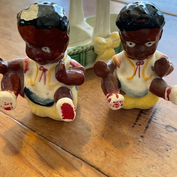 Vintage Americana African American Salt and Pepper - Picture 2 of 8